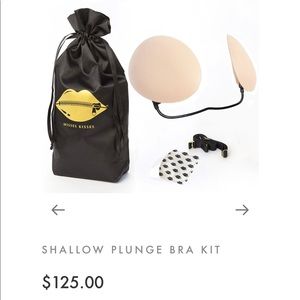 Mises Kisses Shallow Plunge Bra Kit - Cream